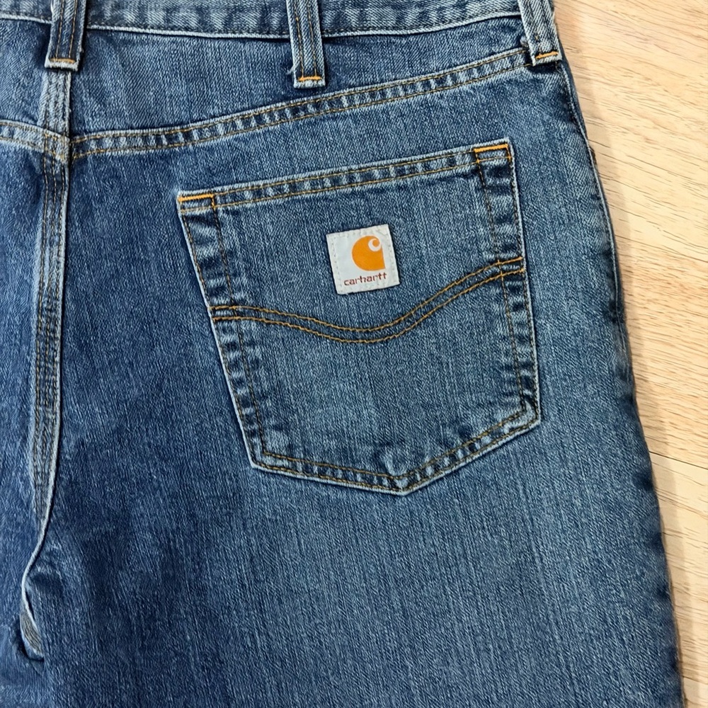 Carhartt Men’s Medium Blue Relaxed Denim Jeans